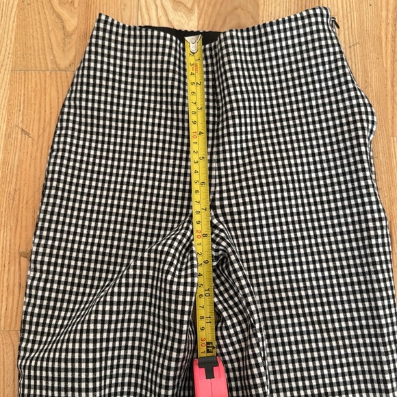 Theory gingham leggings xs 0 black and white - Picture 3 of 4